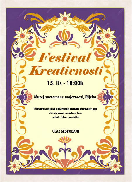 Dizajn plakata za muzej